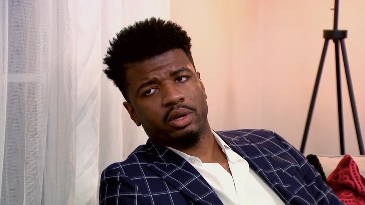 MAFS Chris Williams looks angry