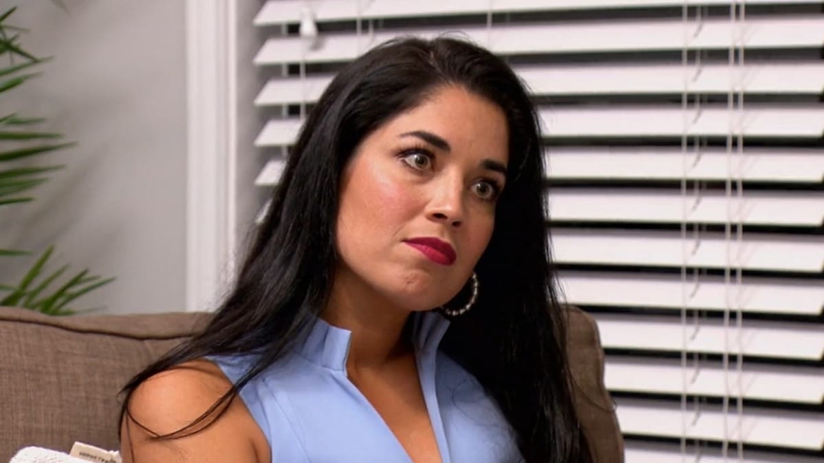 MAFS Dr. Viviana reacts with surprise.