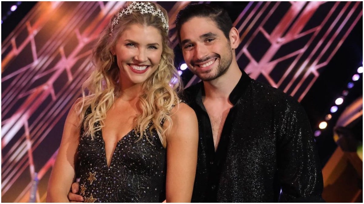 Amanda Kloots and Alan on Dancing with the Stars