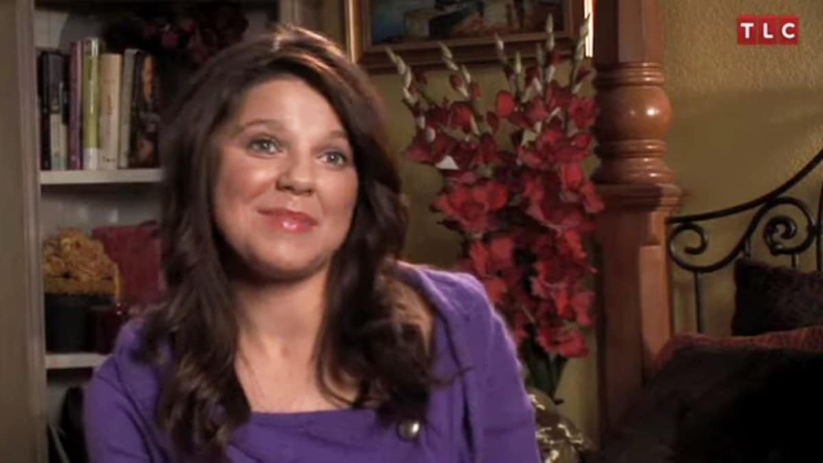 Amy Duggar King in a 19 Kids and Counting confessional.
