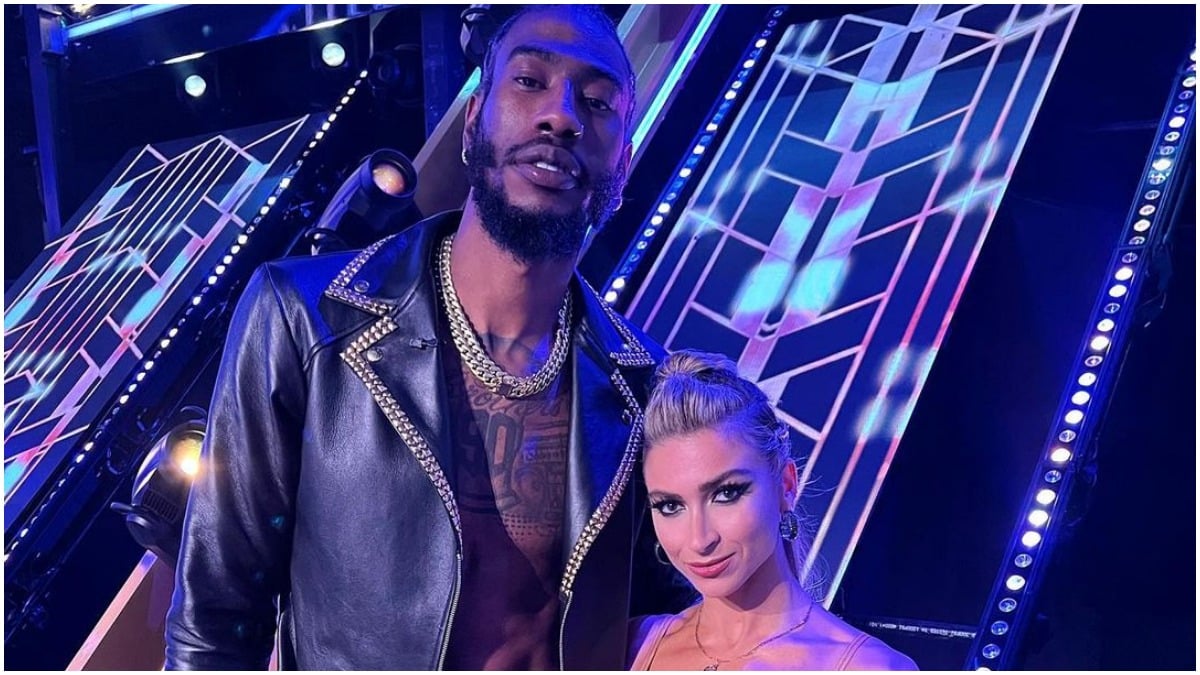 Iman Shumpert and Daniella on Dancing with the Stars
