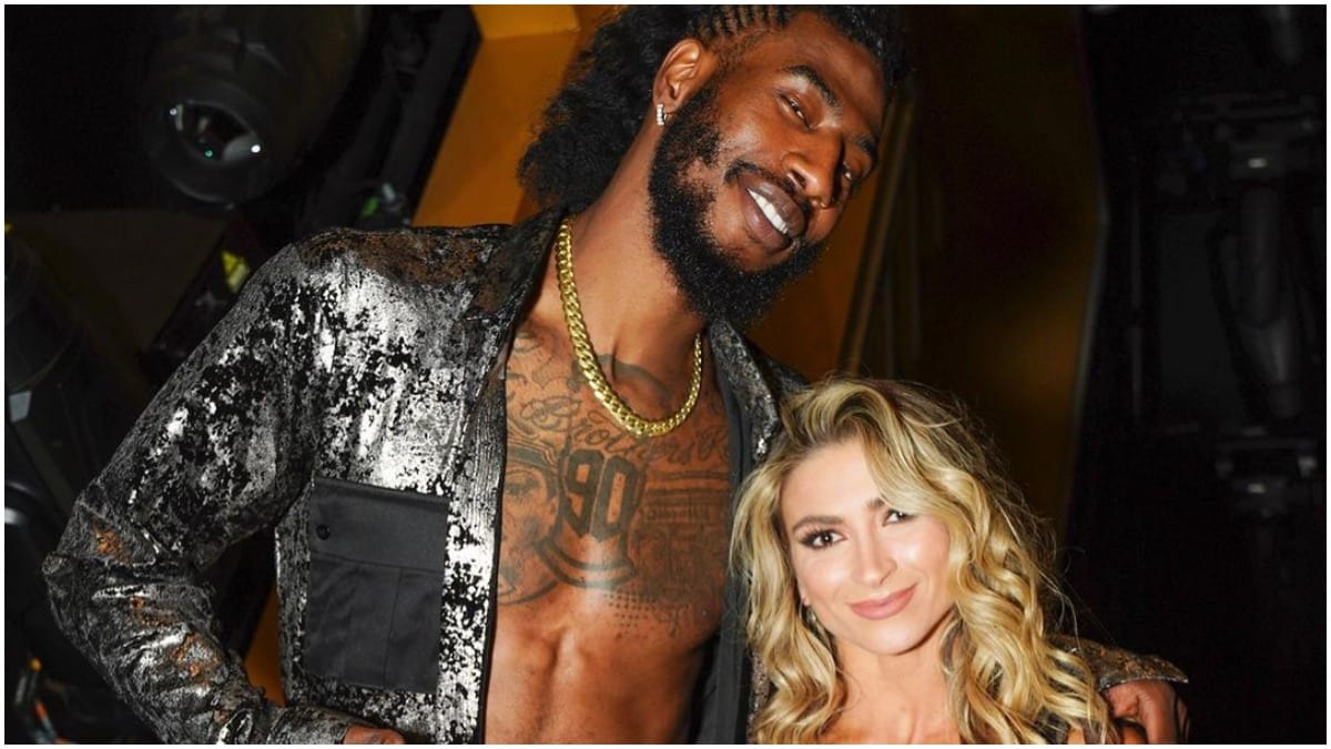 Iman Shumpert and Daniella on Dancing with the Stars