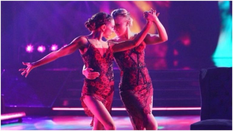 Jenna Johnson and JoJo Siwa on Dancing with the Stars