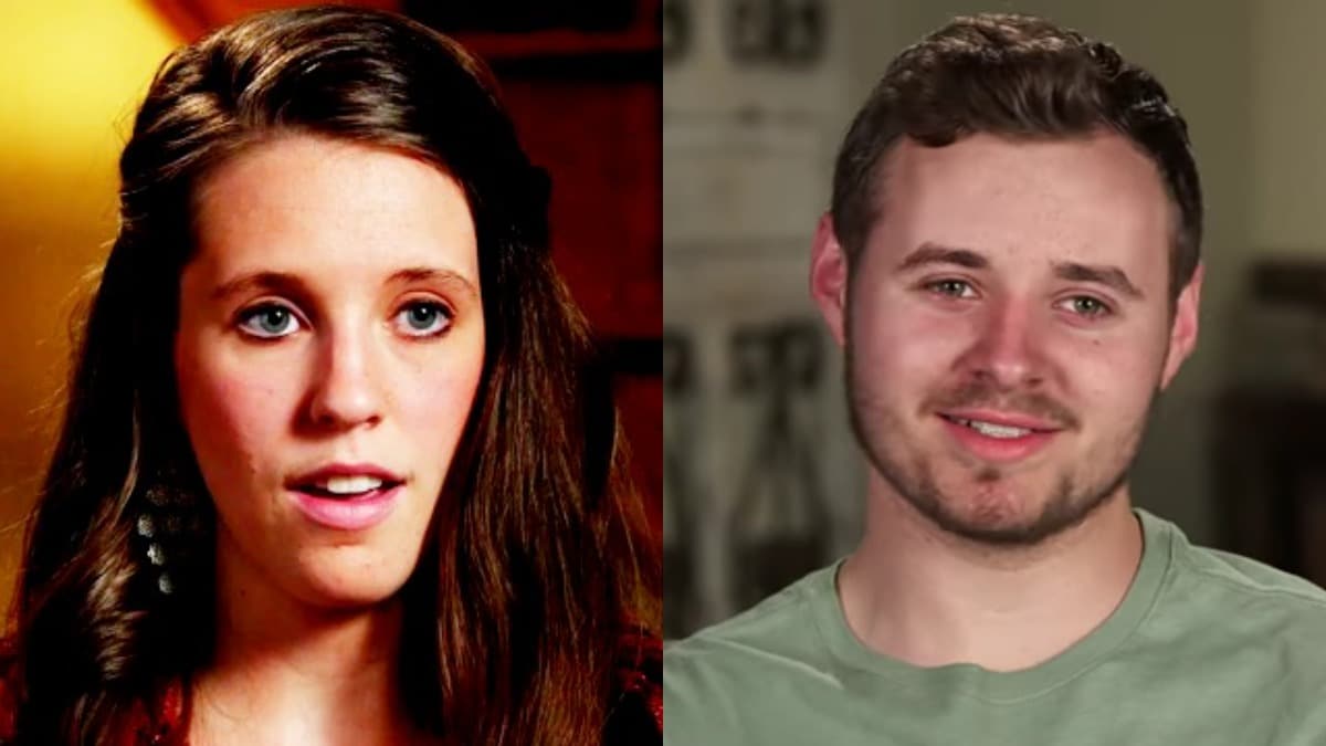 Jill Duggar and Jedidiah Duggar in Counting On confessional.