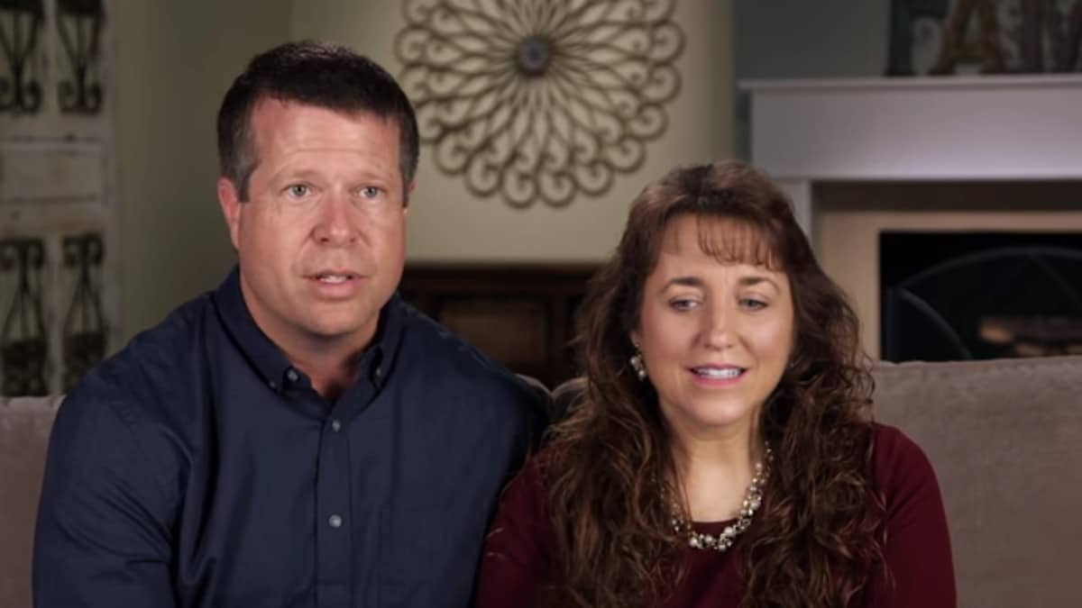 Jim Bob and Michelle Duggar in a confessional for Counting On.