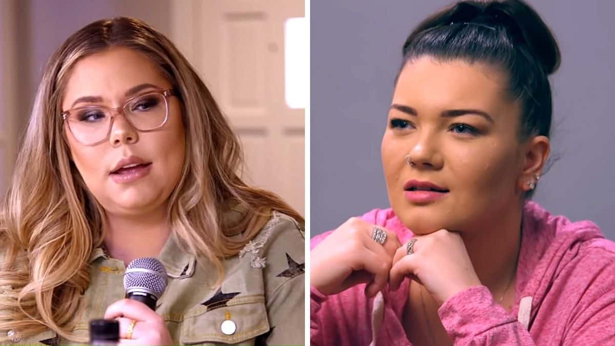 Kail Lowry of Teen Mom 2 and Amber Portwood of Teen Mom OG
