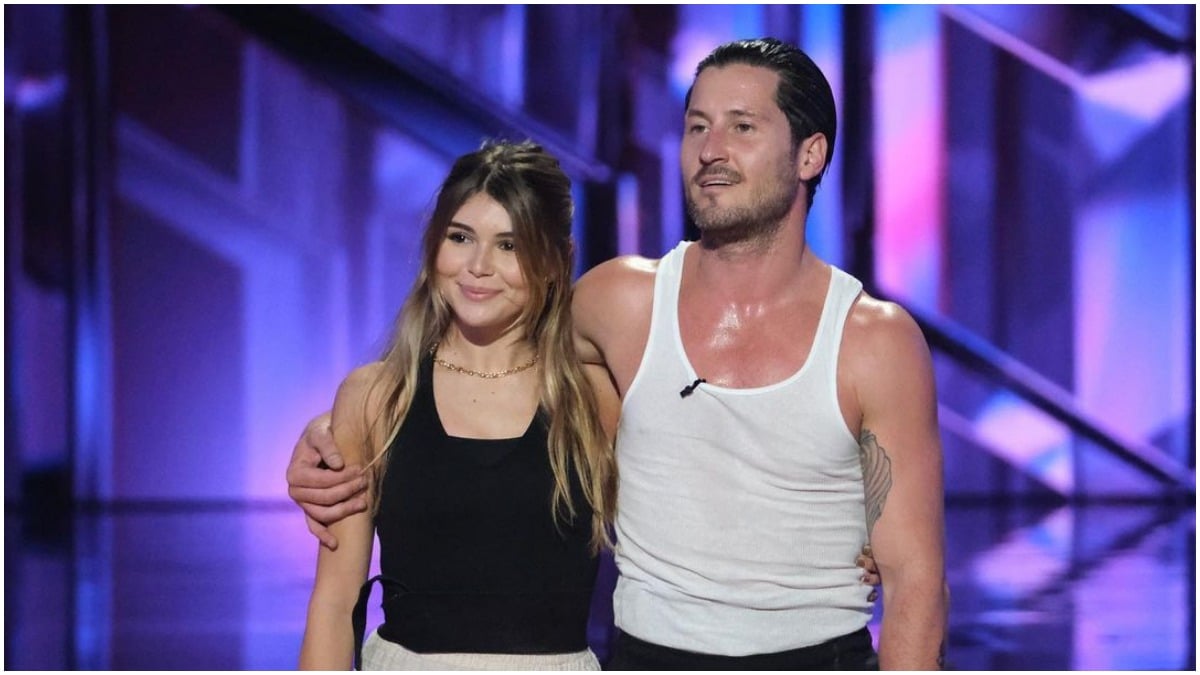 Olivia Jade and Val on Dancing with the Stars