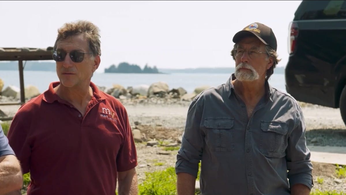 Rick and Marty Lagina on Oak Island