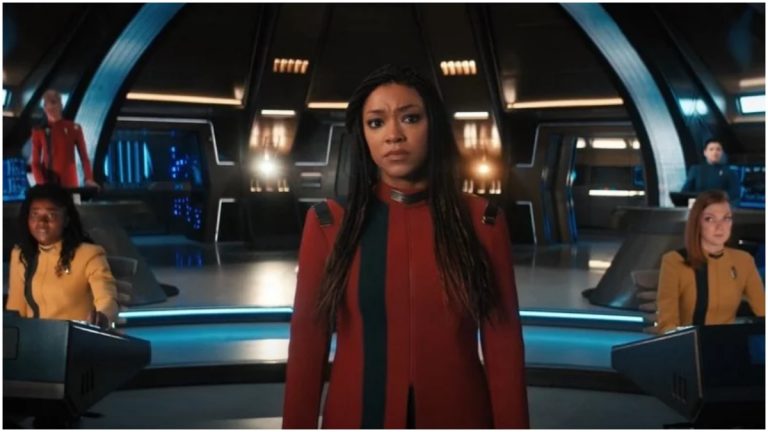 Sonequa Martin-Green in Star Trek Discovery