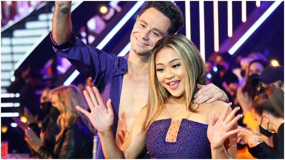 Suni Lee and Sasha on Dancing with the Stars