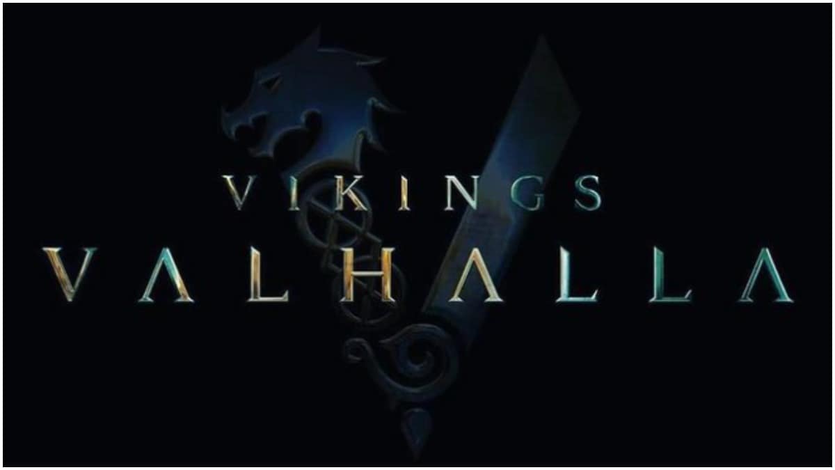 Logo for the upcoming historical drama series, Netflix's Vikings: Valhalla