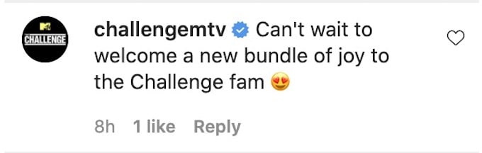 mtv the challenge comments casey cooper expecting baby