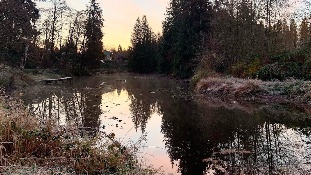 Flooding at Macinnes Farms, where Hallmark Channel recently finished filming Season 9 of When Calls the Heart