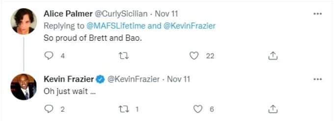 MAFS Kevin Frazier hints at drama between Bao and Johnny. 