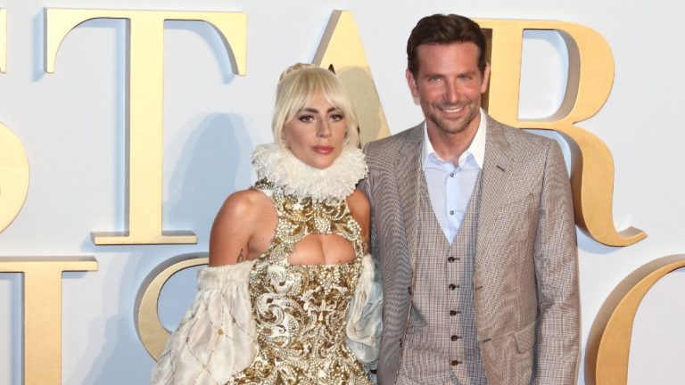 Bradley Cooper and Lady Gaga on the red carpet