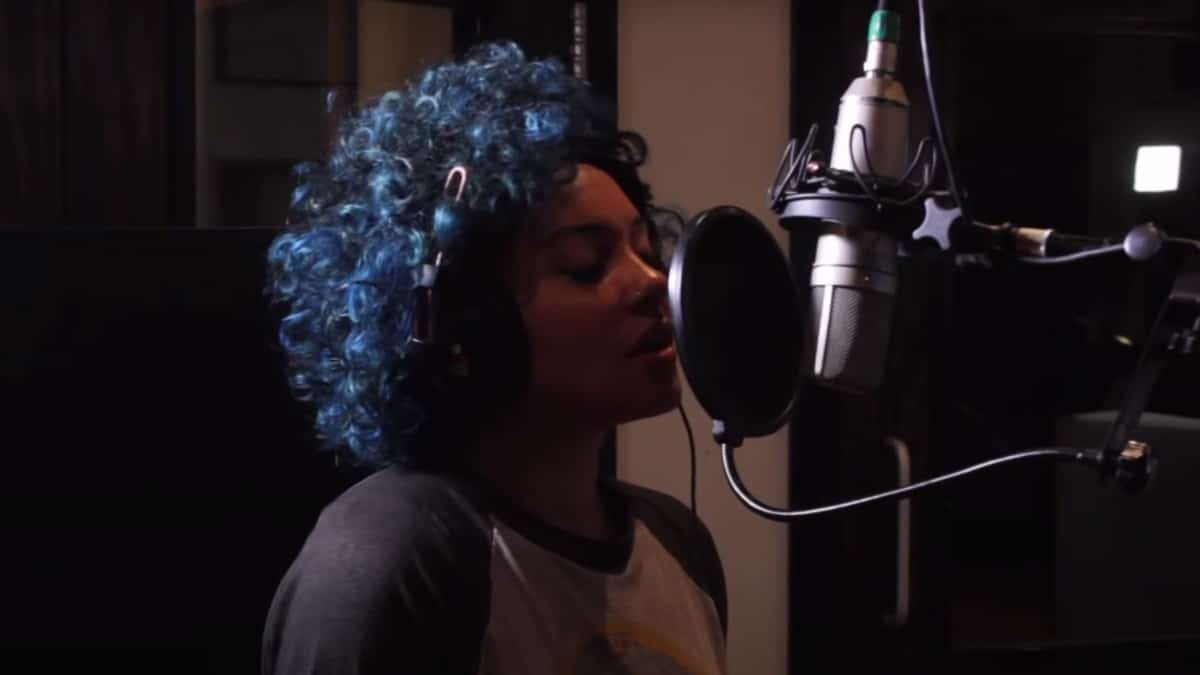Sophia Urista performs a cover of Alice In Chains' Rooster with Brass Against