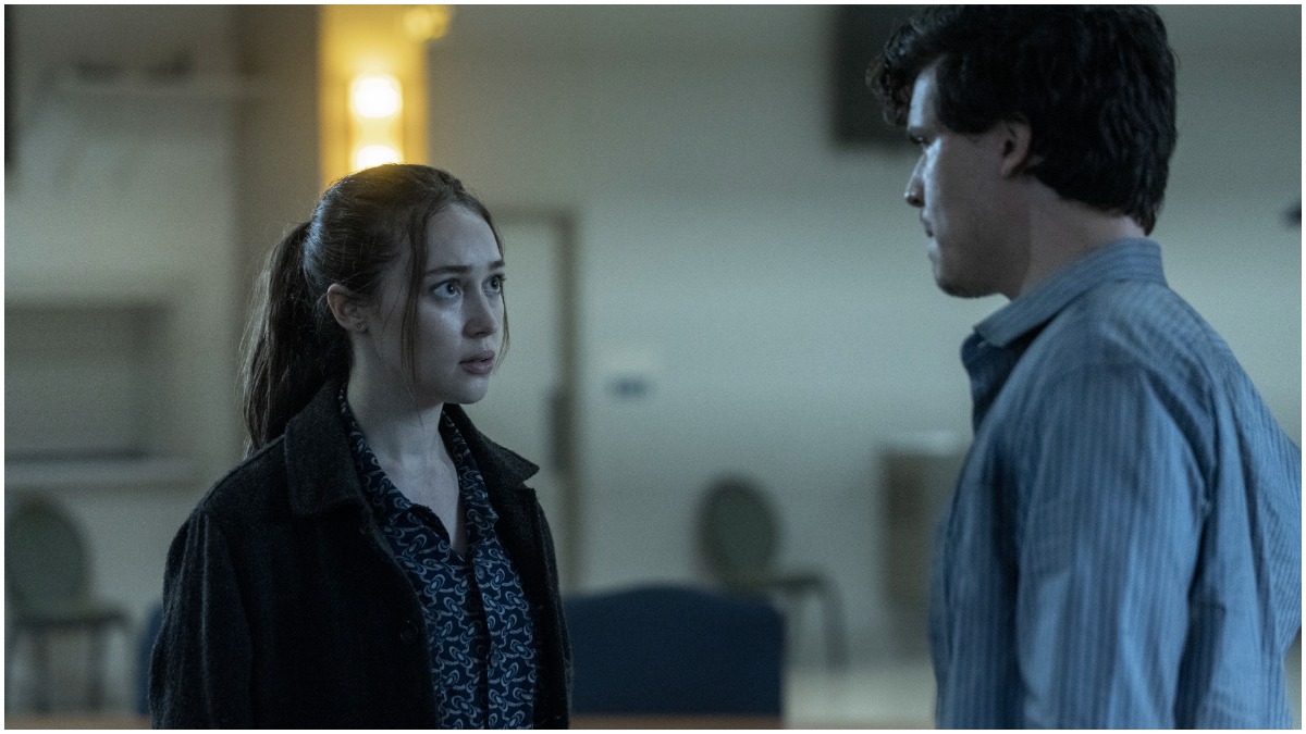 Alycia Debnam-Carey as Alicia and Gus Halper as Will, as seen in Episode 8 of AMC's Fear the Walking Dead Season 7
