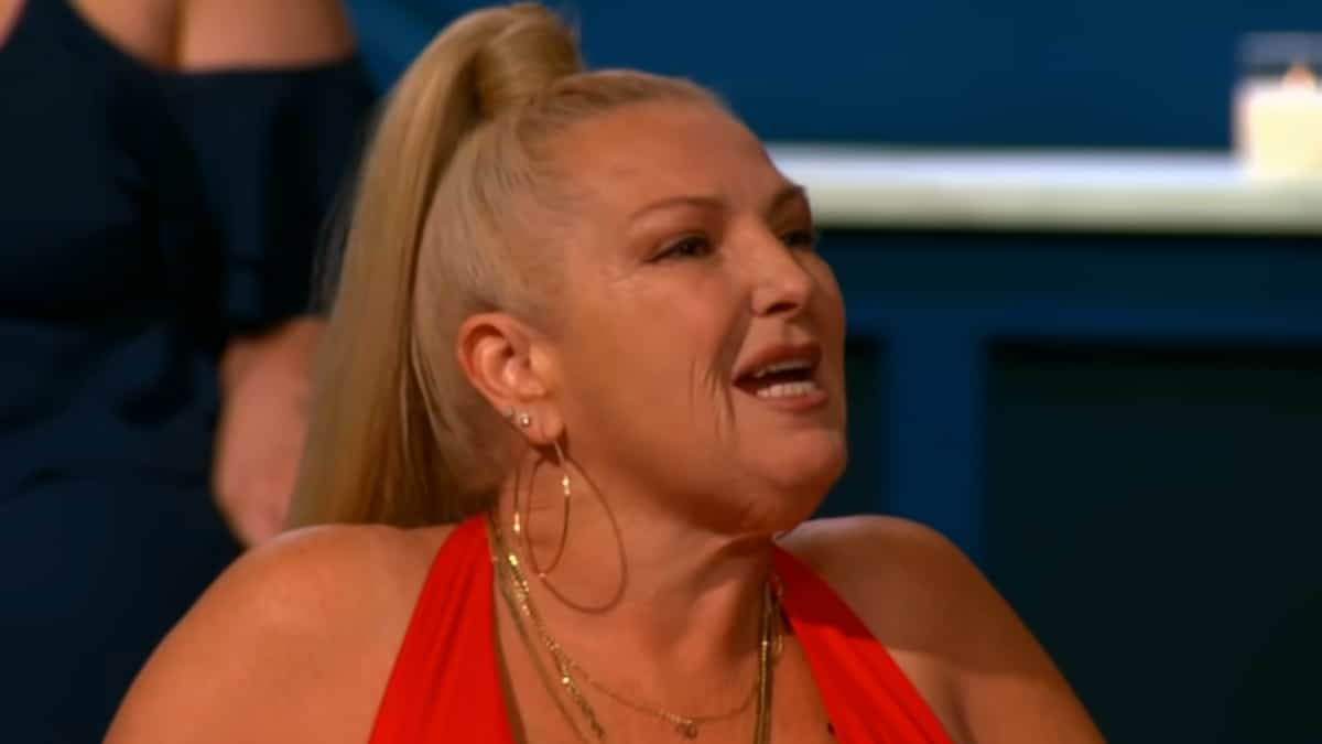 Angela Deem at the 90 Day Fiance Happily Ever after Tell All
