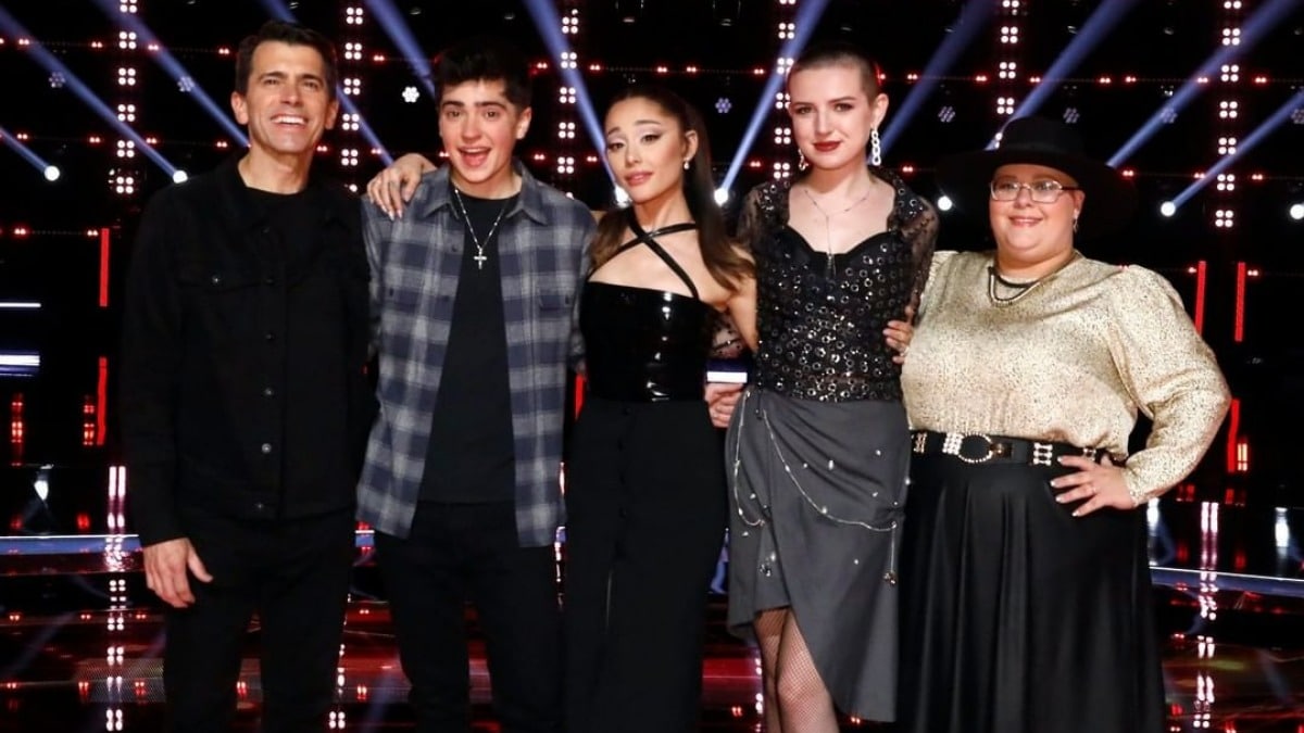Ariana Grande's The Voice Season 21 team