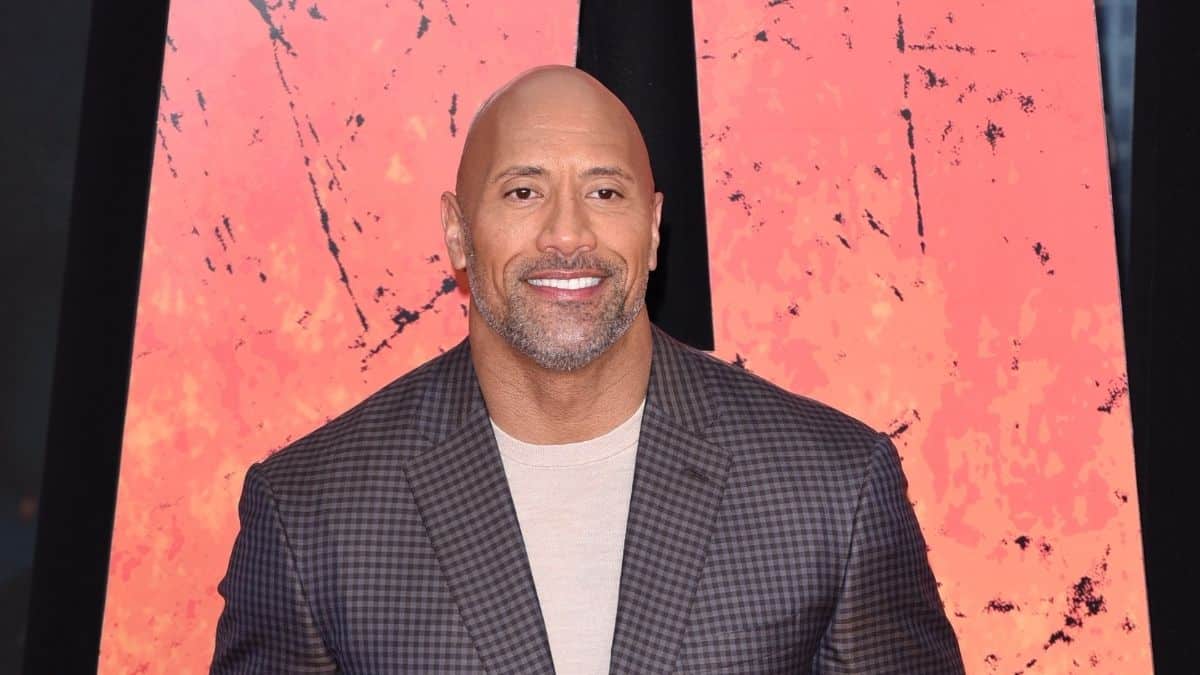 image of Dwayne Johnson the the red carpet
