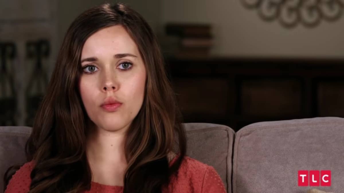 Jessa Duggar in a Counting On confessional.