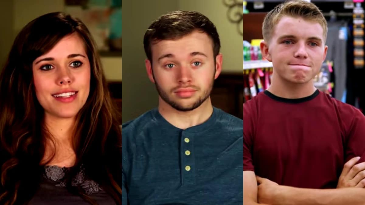 Jessa, Jason, and James Duggar in Counting On confessionals.