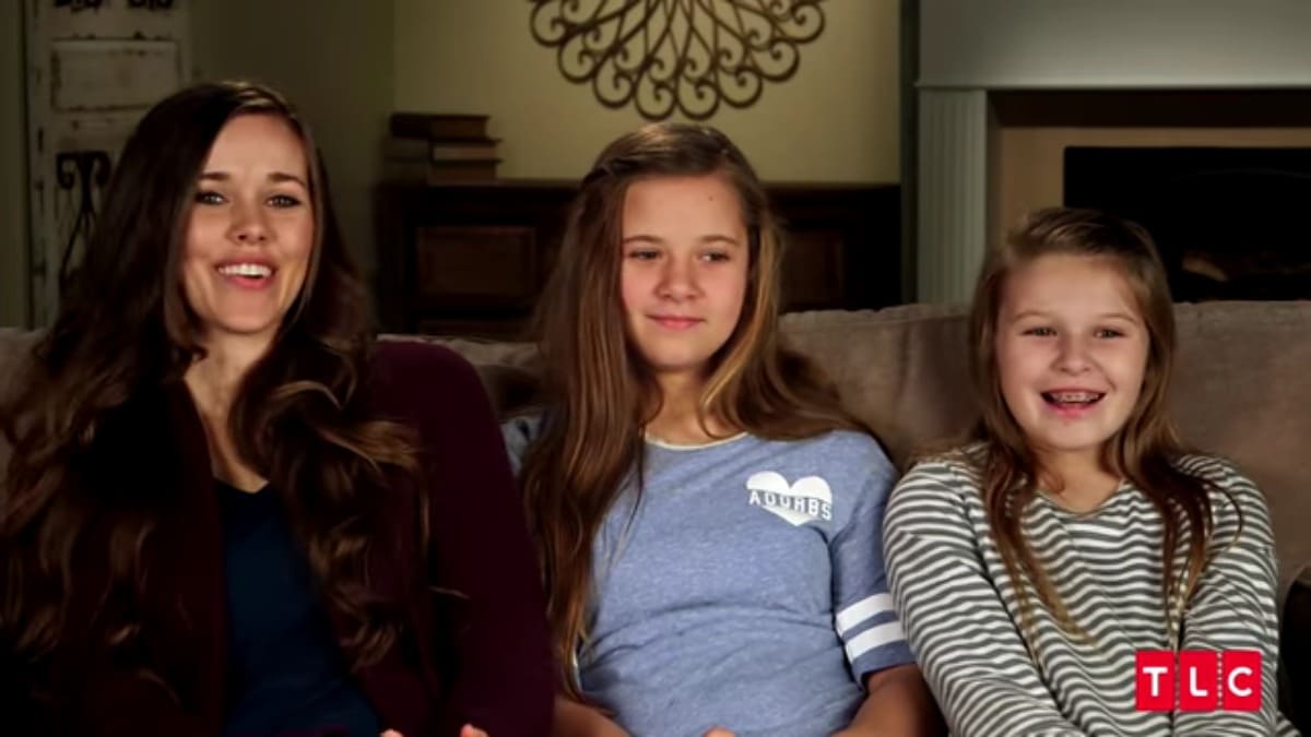 Duggar sisters in a Counting On confessional.