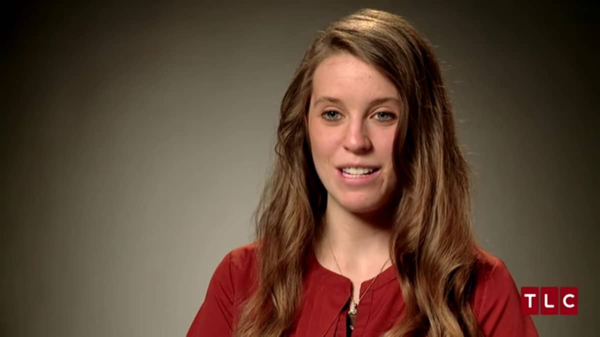 Jill Duggar in a 19 Kids and Counting confessional.