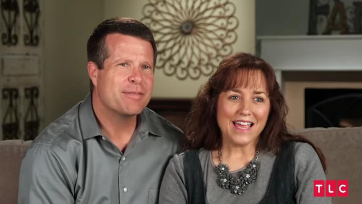 Jim Bob and Michelle Duggar in a Counting On confessional.