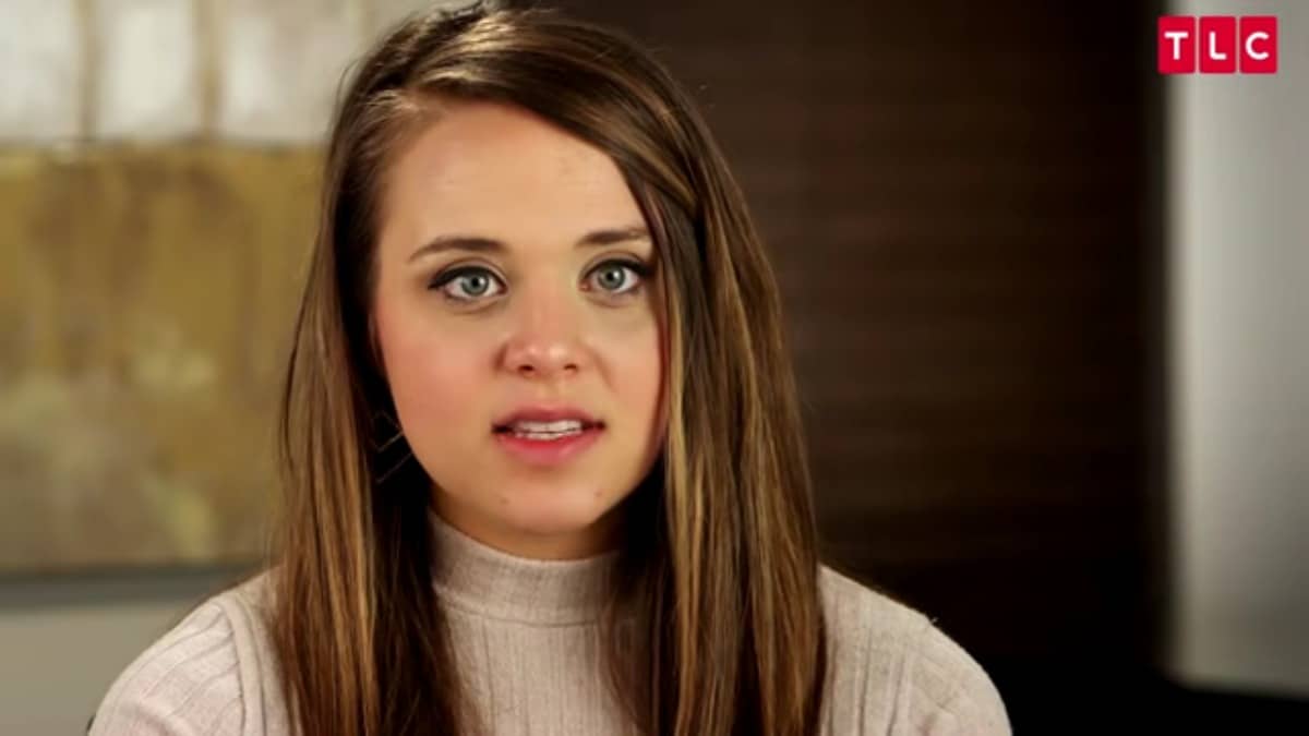 Jinger Duggar in a Counting On confessional.