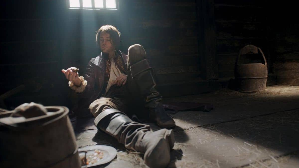 Joey Batey stars as Jaskier in Season 2 of Netflix's The Witcher