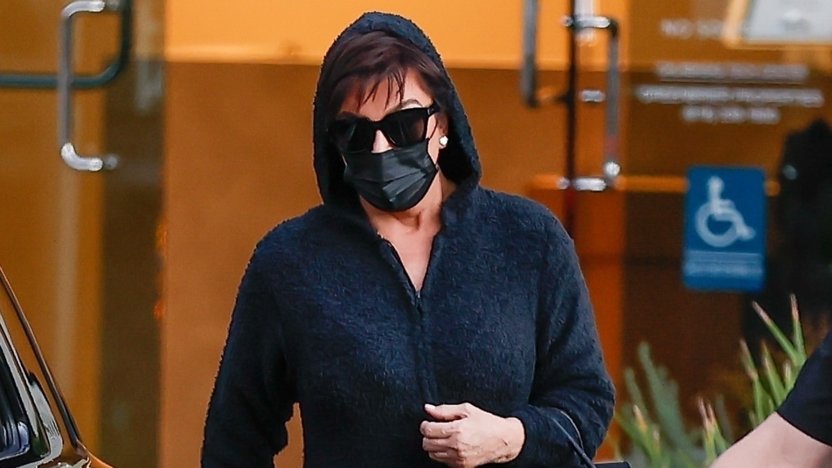 Kris Jenner photographed leaving an event.