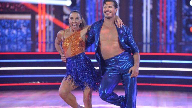 Mel C and Gleb on Dancing with the Stars