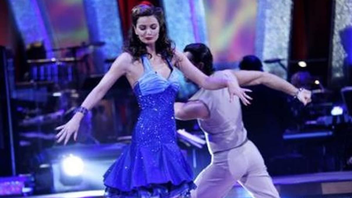 Paulina Porizkova on Dancing with the Stars