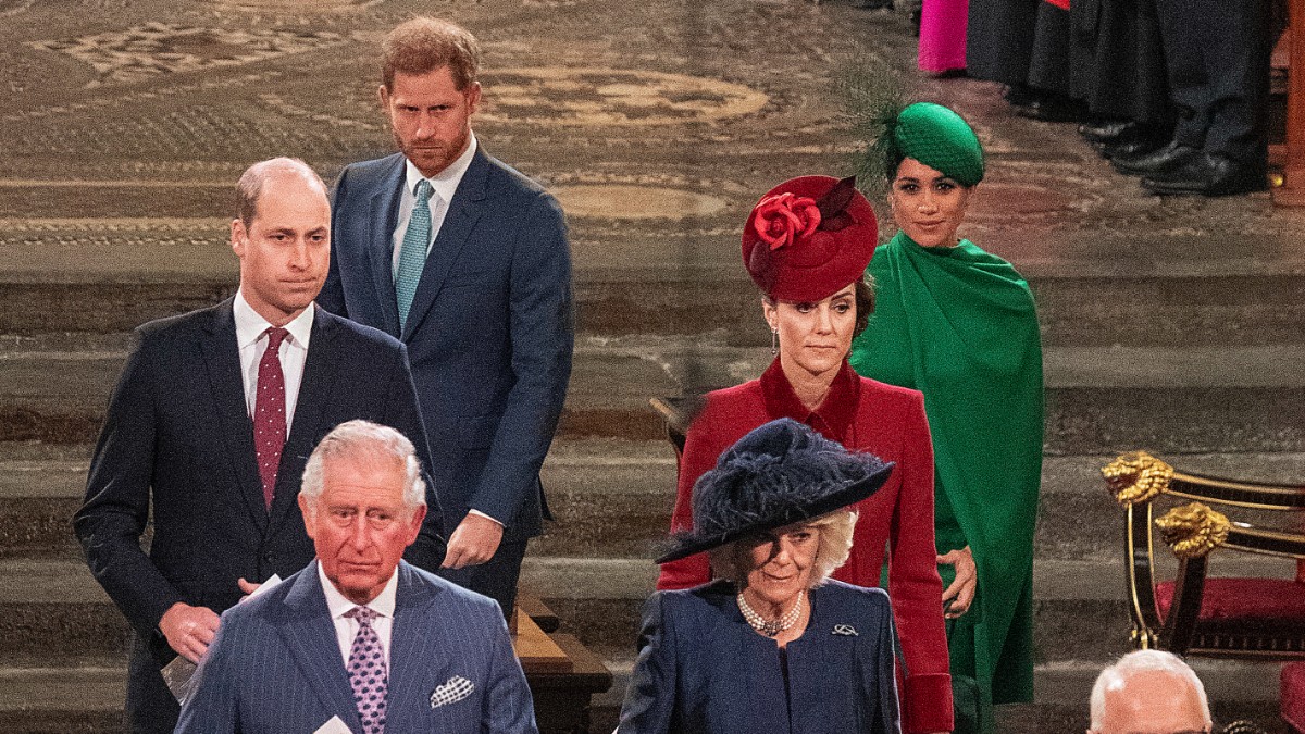 The Royal family attends an event
