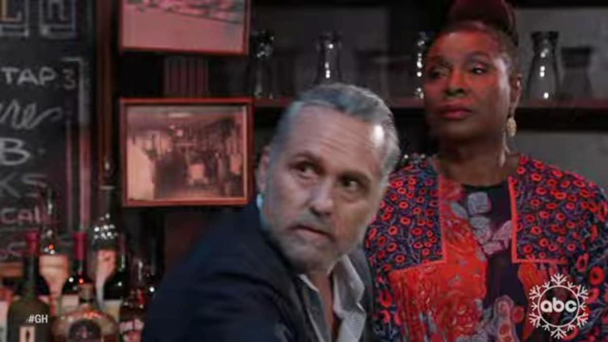 Sonny and Phyllis on General Hospital.