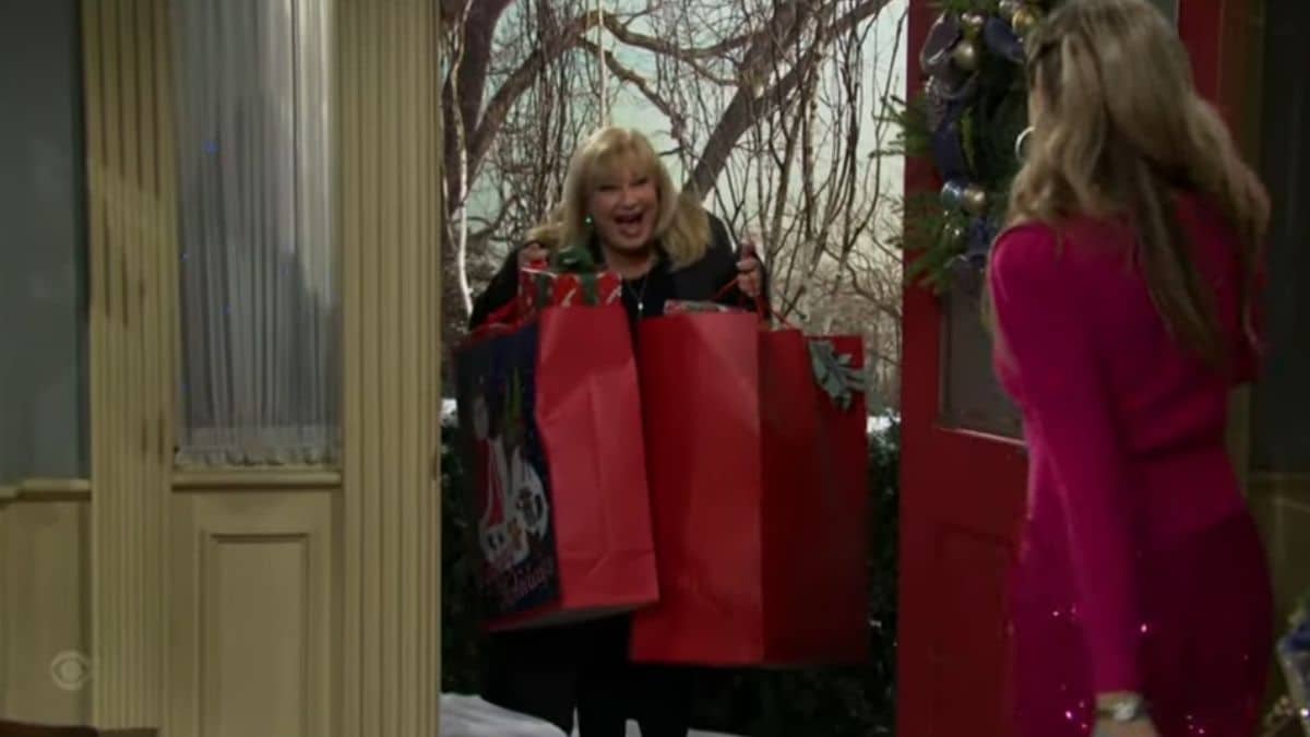 Traci comes home for the holidays on The Young and the Restless.