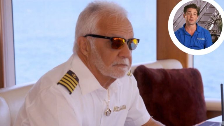 Captain Lee Rosbach from Below Deck urges Eddie Lucas to keep his temper in check.