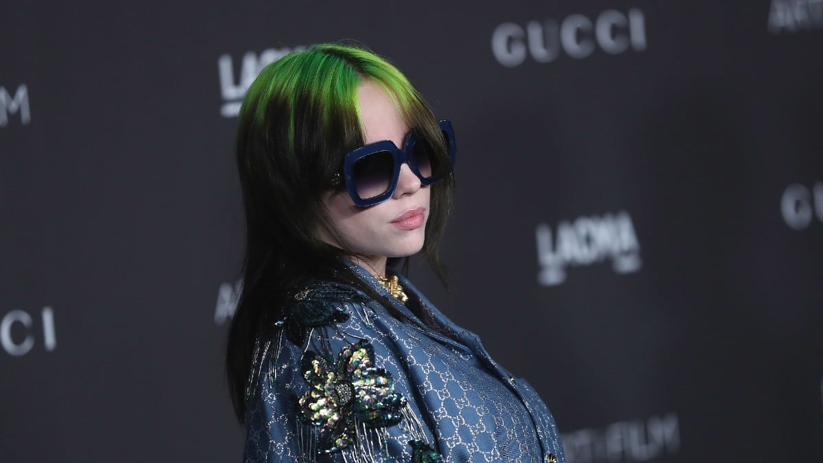 Billie Eilish arrives at the 2019 LACMA Art + Film Gala held at the Los Angeles County Museum of Art on November 2, 2019 in Los Angeles, California