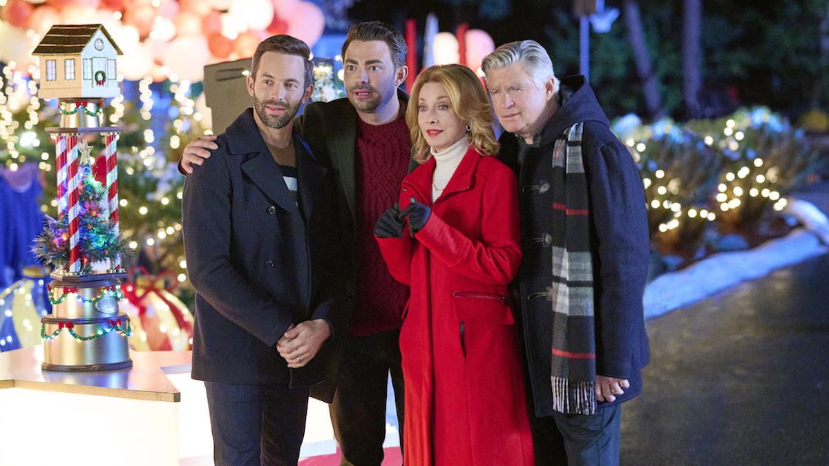 The cast of Hallmark Channel's The Christmas House