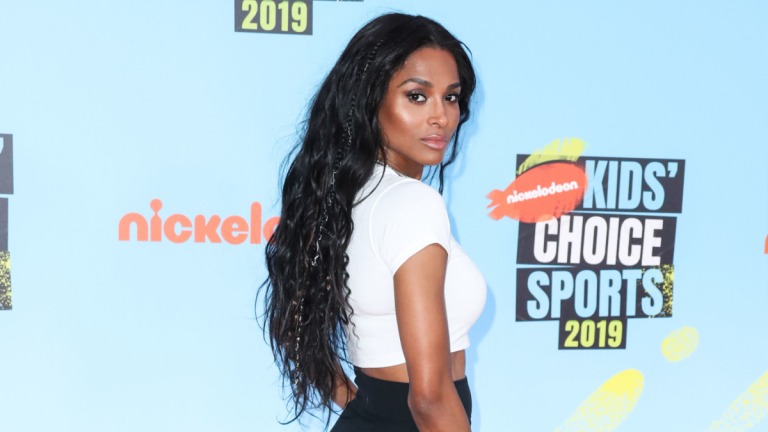 Ciara at the Nickelodeon Kids' Choice Sports 2019