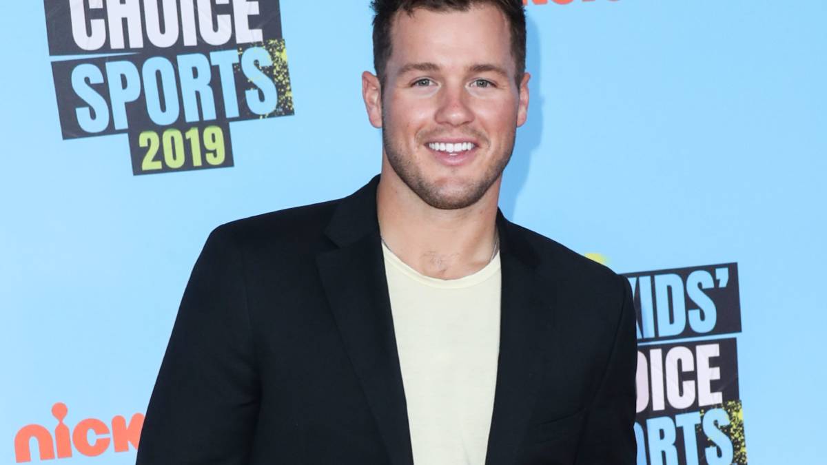 Colton Underwood on the red carpet