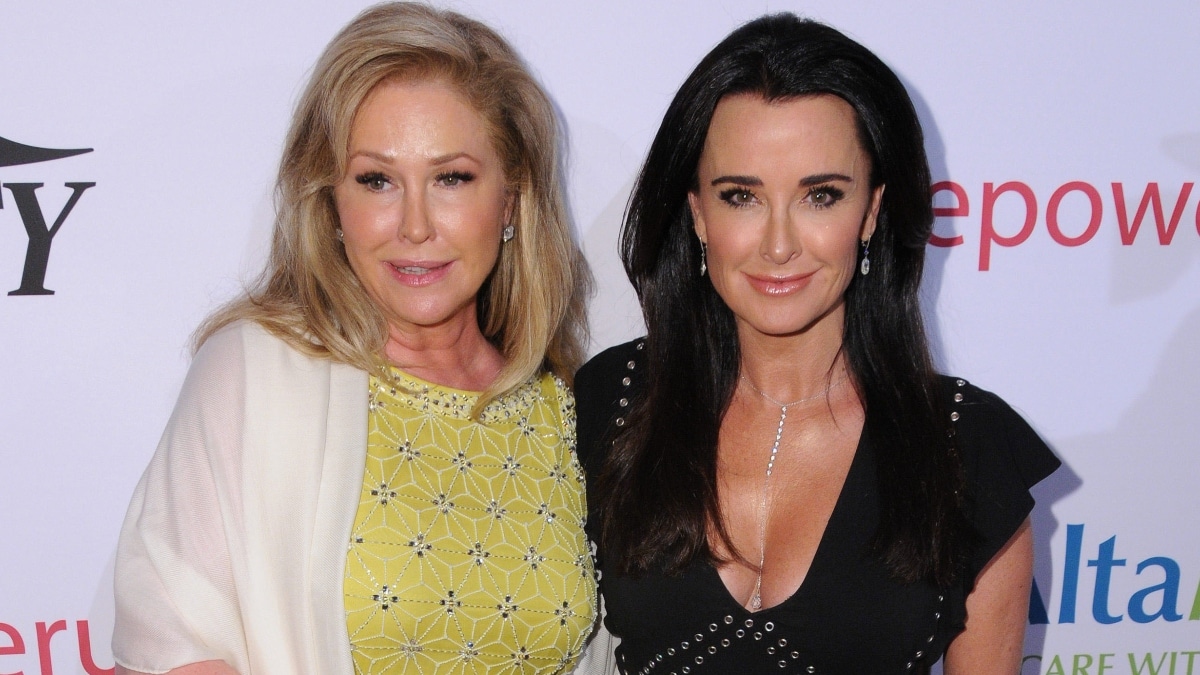 Kathy Hilton and Kyle Richards