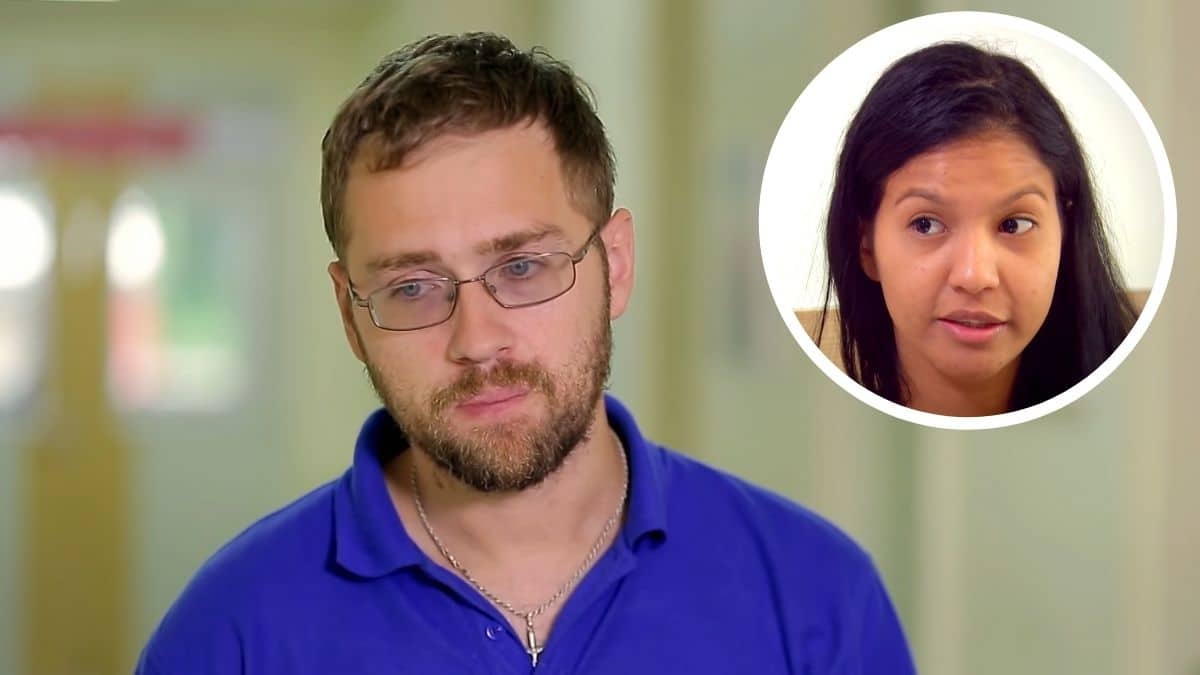 90 Day Fiance star Paul Staehle says wife Karine Martins is back home and he's staying at a hotel
