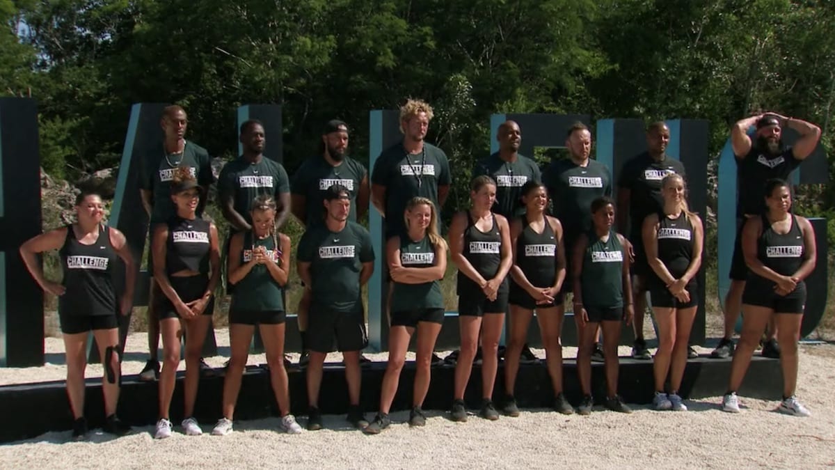 cast members assemble for the challenge all stars 2 episode 5