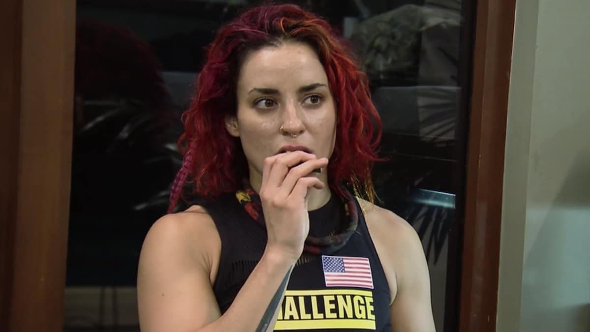 cara maria sorbello during the challenge war of the worlds 2 season