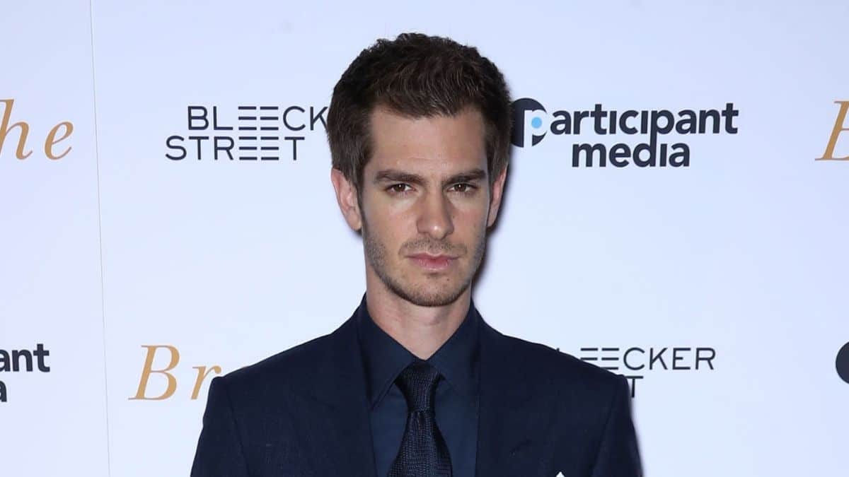 red carpet image of Andrew Garfield