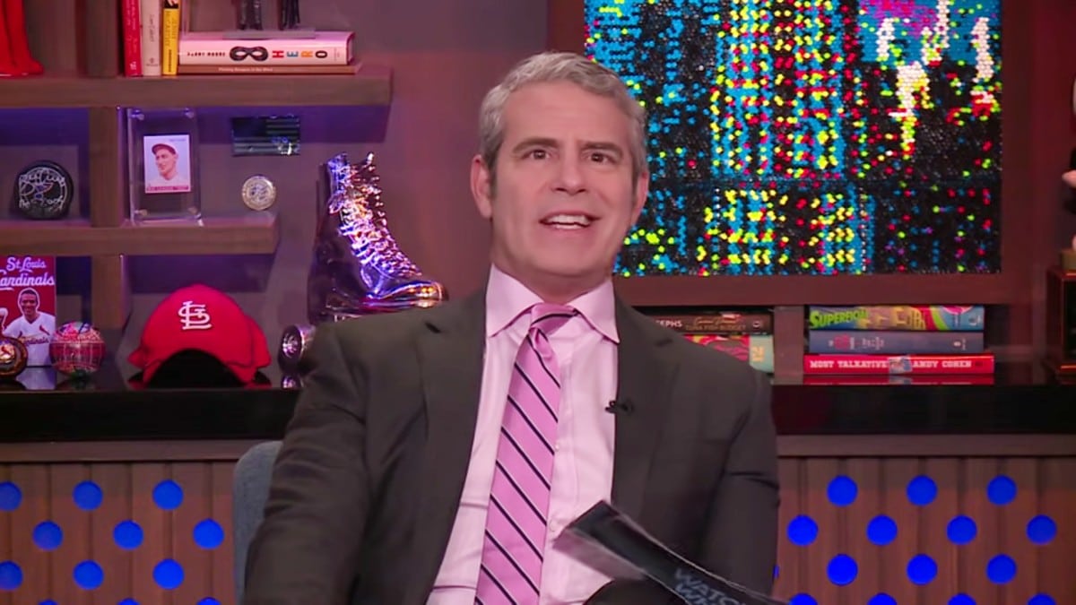 Andy Cohen on WWHL.