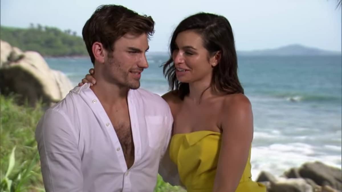 Ashley and Jared on Bachelor in Paradise.