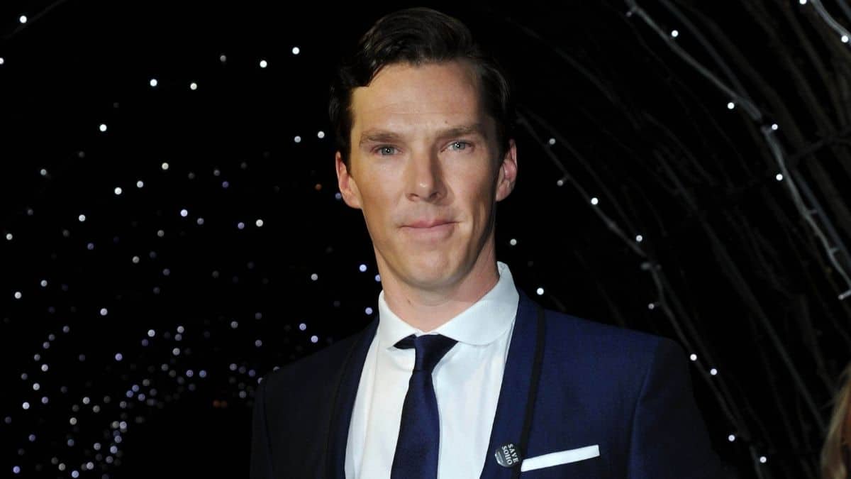 image of Benedict Cumberbatch on the red carpet